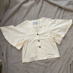 NWOT Lera Pivovarova linen top